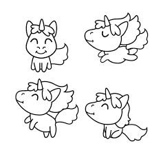 You should aim to make it as colorful as the real unicorn emoji is. The Cutest Free Unicorn Coloring Pages Online