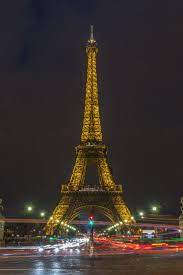 Eiffel Tower Night Lights Eiffel Tower At Night Eiffel Tower Travel