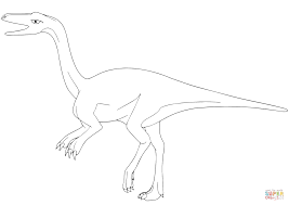 coloriage coelophysis coloriages a imprimer gratuits carnaval