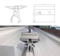 Railless Solar Mounting Clamps for Metal Rooftop