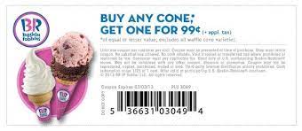 Baskin Robbins Bogo 99 Cone Printable Coupon Free Printable Coupons Printable Coupons Baskin Robbins