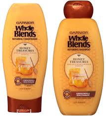 Garnier Whole Blends Repairing Shampoo Amp Conditioner Honey Treasures For Damaged Hair 22 Fl Oz Walmart Com Walmart Com