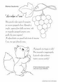 Maestra Marzia Soranzo Scheda Didattica La Volpe E L Uva Autunno Schede Didattiche Scuola