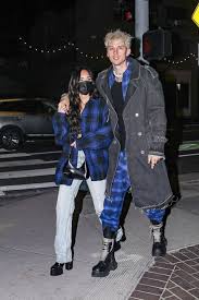 2020 the king of staten island tattoo shop owner (as colson baker). Megan Fox And Machine Gun Kelly Wear Matching Blue Plaid Outfits On Date