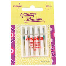 5pk Inspira Quilting Titanium Needles