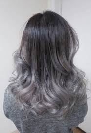 And because it's an ombré style—dark at the top and graduating to light—the overall effect is. Grey Ombre Hair Ideas For The Most Fashionable Dyeing