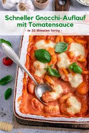 Gnocchi Mit Tomaten Mascarpone Sauce Rezept In 2020 Gnocchi Rezepte Tomaten Sauce