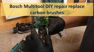 Bosch Multi Tool Pmf 190e Repair Carbon Brush Replacement Youtube