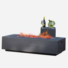 An awesome selection of fire tables in various sizes at spotix. Jaxon Outdoor 56 Rectangular Propane Fire Table With Lava Rocks Grey Walmart Com Walmart Com