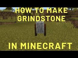 A grindstone is a weaponsmith's job site block, used to repair items and tools, and remove enchantments from them. Pin On Game Mode Is On
