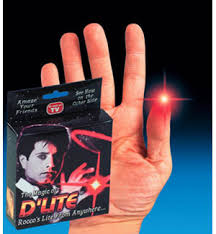 D Lite Adult Size Soft Tip Red Light Magic Finger Trick