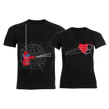 His And Hers Shirts Matching Couples Shirts Spiderman Shirt Etsy Matching Couple Shirts Couple Shirts Cute Couple Shirts