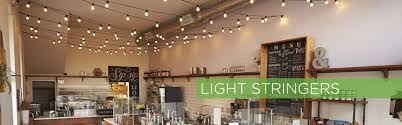 Indoor Outdoor Light Stringers Takethreelighting Com