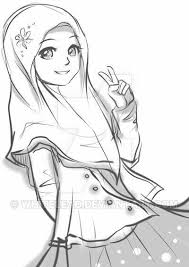 Check spelling or type a new query. Drawing Cute Hijab Art Novocom Top
