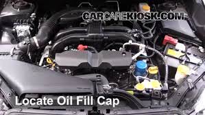 I believe this process will also be similar to the 2019+ crosstrek and impreza. How To Add Oil Subaru Crosstrek 2013 2019 2016 Subaru Crosstrek Limited 2 0l 4 Cyl