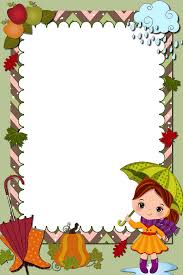 autumn png frame planos de fundo bordas atividades biblicas infantil