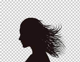 Silhouette Woman Female Drawing Png Black And White Black Hair Business Woman Download Forehead Female Drawing Woman Silhouette Silhouette