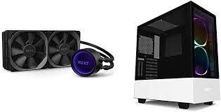 Βρες τιμές για nzxt kraken x63 σε 91 καταστήματα στο skroutz. Amazon Com Nzxt Kraken X63 280mm Rl Krx63 01 Aio Rgb Cpu Liquid Cooler H510 Elite Ca H510e W1 Premium Mid Tower Atx Case Pc Gaming Case Dual Tempered Glass Panel White Black