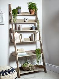 Rustic Wooden Ladder Shelf Wide Ladder Shelf Decor Wooden Ladder Shelf Wooden Decor The most common leaning ladder shelf material is wood.