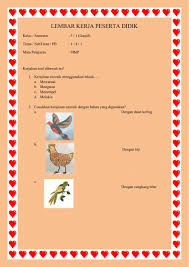 Jika burung lovebird diberi makanan yang bergizi, pastinya tanpa disuruh pun dia akan gacor dan ngekek panjang. Kerajinan Mozaik Worksheet