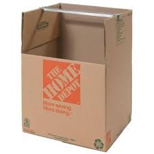 The Home Depot Wardrobe Box With Metal Hanging Bar 1001007 The Home Depot Wardrobe Boxes Wardrobe Moving Boxes Wardrobe Moving