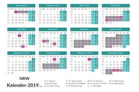 Tag der arbeit christi himmelfahrt pfingstmontag 03 06. Ferien Nordrhein Westfalen 2019 Ferienkalender Ubersicht