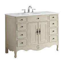 1,608 47 inch vanity top products are offered for sale by suppliers on alibaba.com, of which bathroom vanities accounts for 1%. Modetti Mod081wp 47 Provence 46 5 Inch Single Bathroom Vanity Set In Cream