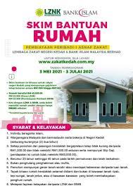 Lembaga zakat negeri kedah darul aman. Skim Bantuan Rumah Rm45 000 Lznk Bayaran Hanya Rm280 Sebulan