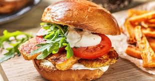 Cajun Halloumi Burgers Recipe Hellofresh Halloumi Haloumi Recipes Hello Fresh Recipes