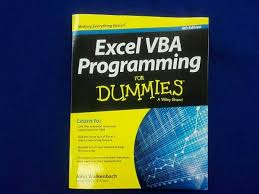 It is a 3 times larger volume and contains 3 times a much information for just a few dollars more. Excel Vba Programming For Dummies Mimbarschool Com Ng