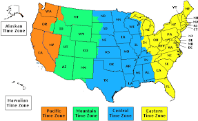 Send your young explorers on a learning. Us Time Zones Map Printable With State Names