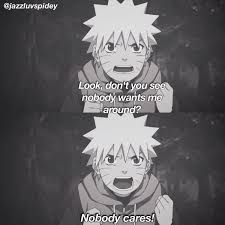 Awww Poor Naruto Anime Naruto Quotes Anime Qoutes