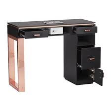 Rose Gold Manicure Table Best Deals Pedicure Spa Chair I Manicure Nail Salon Furniture In 2020 Manicure Table Nail Salon Furniture Gold Manicure