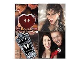 Dracula Fangs Teeth Scarecrow Small Deluxe Custom Fangs Halloween Costume  885406555930 | Ebay
