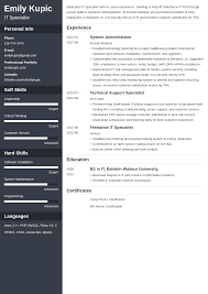 Cv technocrates is redefining the freelancer module, making it better than ever. Technical Resume Template Guide 20 Examples
