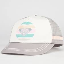 Roxy So Local Womens Trucker Hat Steel Arjha00034 Trucker Hat Hats Trucker