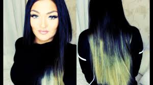 If your locks naturally have a darker shade, then this collection of ombre ideas. How To Blend Short Hair With Ombre Hair Extensions Bellami Deutsch German Tutorial Youtube