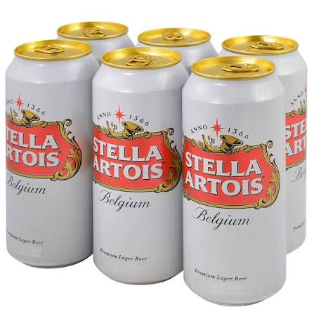 Cerveza Stella Artois Lata