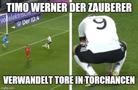 Chelsea forward timo werner was guilty of another glaring miss as germany suffered a first defeat in world cup qualifying for 20 years as joachim timo werner was criticized for his atrocious miss. Timo Werner Der Zauberer Per Er Verwandelt Tore In Torchancen Keke