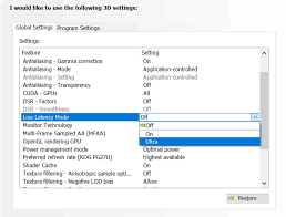 Pick your settings in game, no need to mess with anything here. 7 Quick Nvidia Control Panel Setting To Boost Your Performance