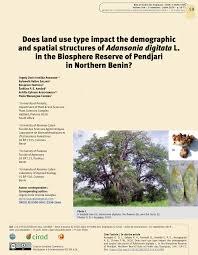 Vous serez alerté(e) par courriel dès que la page « droits de succession : Pdf Bois Et Forets Des Tropiques Licence Creative Commons Attribution 4 0 International Cc By 4 0 Does Land Use Type Impact The Demographic And Spatial Structures Of Adansonia Digitata L In
