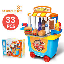 3x pretend role play kitchen set toys
