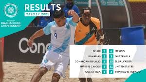 Revisa el resumen de la jornada deportiva vía el comercio. Eliminatorias Concacaf A Mundial De Futbol Playa Rusia 2021 Ver Aqui Resultados De Hoy 17 De Mayo De La Primera Fecha De La Fase De Grupos Con Victorias De El Salvador