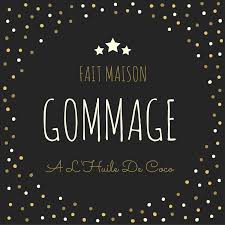Diy Un Gommage Tout Doux A L Huile De Coco 100 Naturel Pour Un Cadeau Fait Maison Etiquette A Imprimer