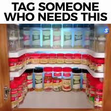 Adjustable Space Rack Video In 2020 Diy Kitchen Storage Kitchen Organization Kitchen Rack