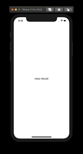 Swiftui View Being Rendered In Small Window Instead Of Full Screen When Using Xcode 11 Stack Overflow