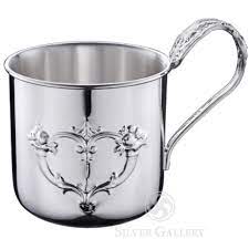 Reed And Barton Sterling Silver Francis I Child Cup W Fancy Handle