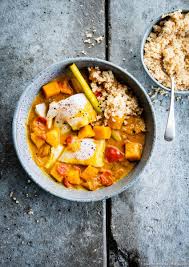 Ragout De Poisson Blanc A La Courge Et Citronnelle Recette En 2020 Recette A Base De Legumes Ragout De Poisson Recette De Ragout
