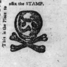 Image Stamp Act Political Cartoon Published By William Bradford In 1765 From The Library Of Congress History Education History Lessons Teaching History