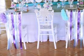 Frozen 1st Birthday Party Kara S Party Ideas Birthday Chair Frozen Birthday Party 1st Birthday Parties